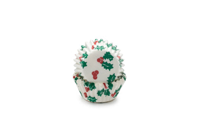 Fox Run Christmas Cupcake Liners, Mini, Set of 75, 1.75"
