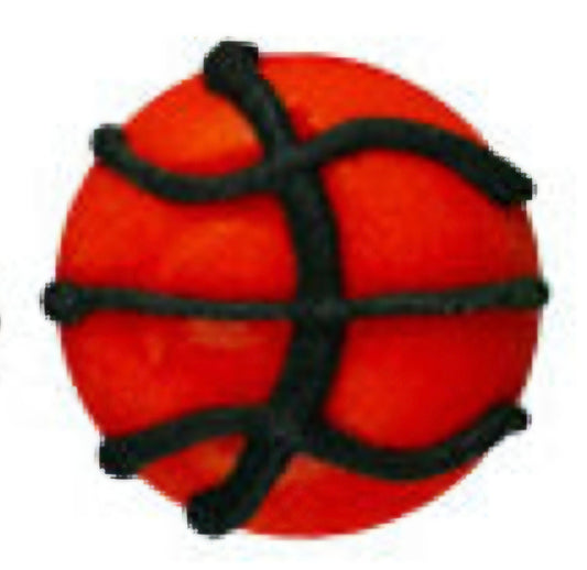 Edible Decorations Mini Basketball 4 Count