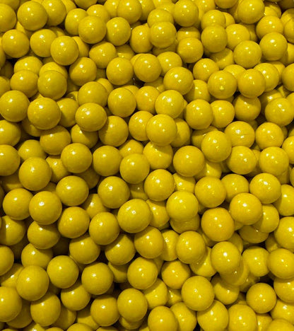 Beemax Chocolate Candy Ball Shape YELLOW Crispy Shell BULK