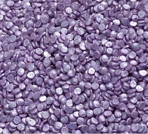 Large Dot Sprinkles –  Purple Pearl Sequin Confetti 4 oz