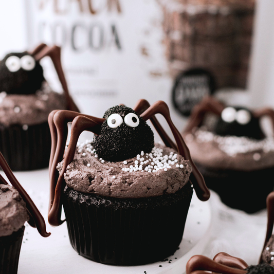 Black Cocoa Powder 8 oz – Ultra Dark Dutch Process Cocoa for Halloween Baking, Black Buttercream, Cookies, Cakes & Brownies