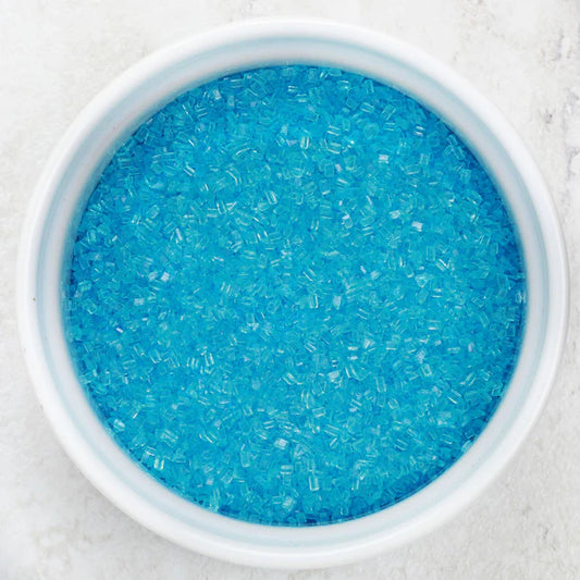Blue Coarse Sugar Crystals
