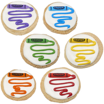 Crayon Icing Topper Teacher Appreciation 12 Count Asst