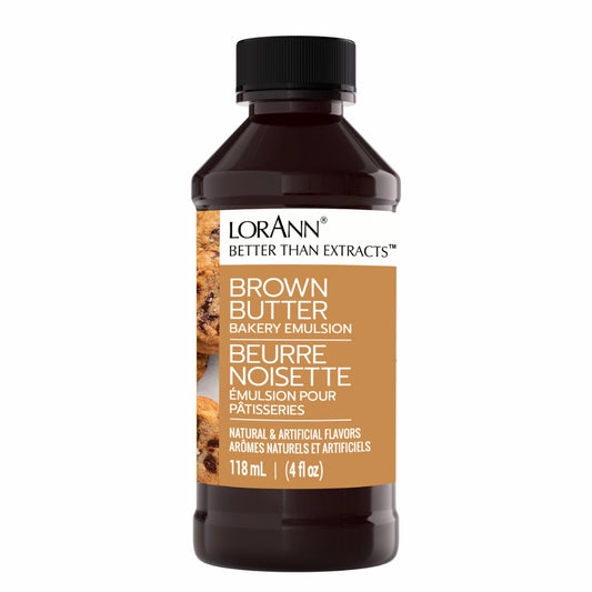 LorAnn Bakery Emulsion Brown Butter 4 oz