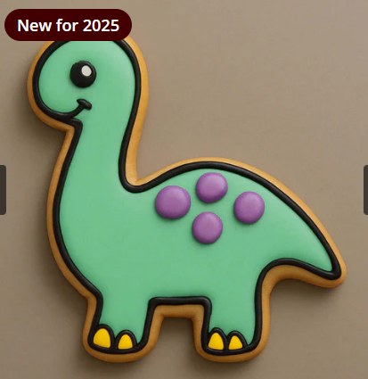 Brontosaurus Cookie Cutter 4in American Tradition