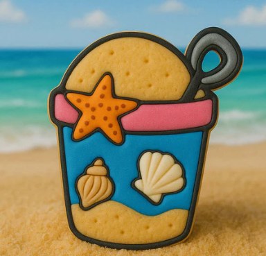 American Tradition Cookie Cutters 3.5  Beach Bucket Cutter