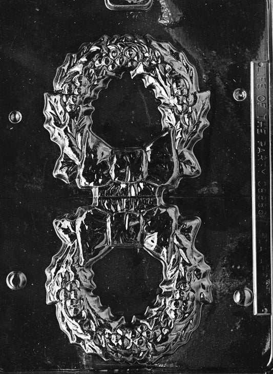 Life of the Party Wreath Christmas Mold