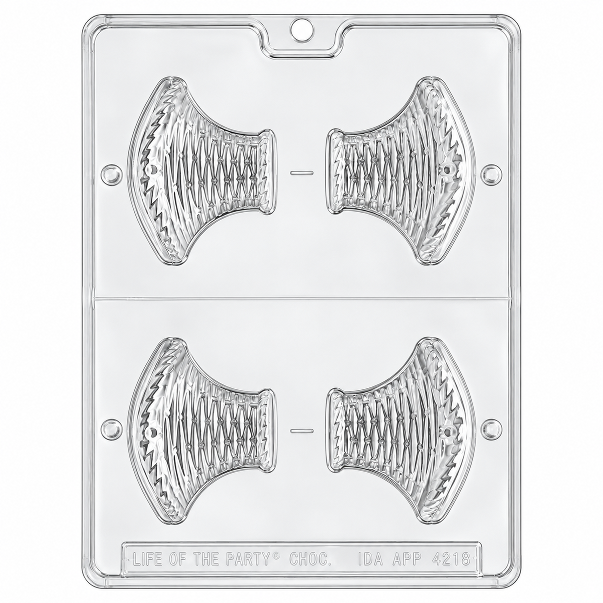 Life of the Party Small Fluted 3d Basket