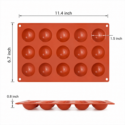 Medium Dome Chocolate Silicone Mold