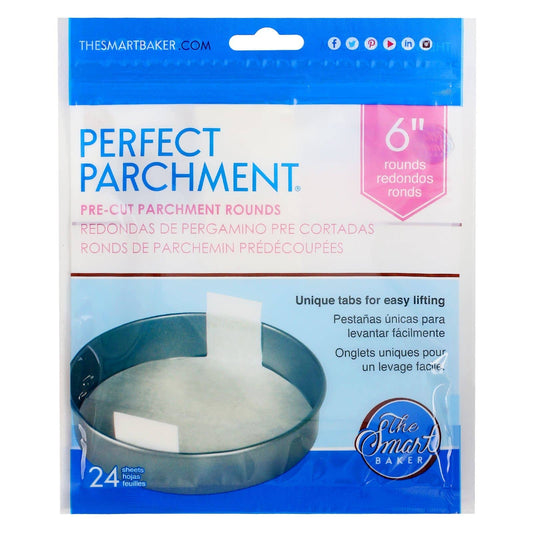Perfect Parchment Pre-Cut Sheets 6 inch Round
