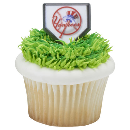 New York Yankees Cupcake Toppers 12 Count
