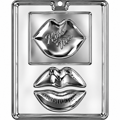 Kiss Me Lips 3D Chocolate Mold – Valentine’s Day Candy Mold