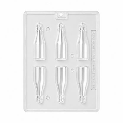 Small Bottles Chocolate Mold