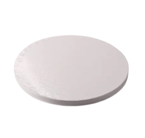 Cake Drum with Smooth Edge 1/2in thick - White
