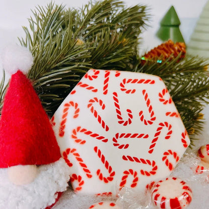 Candy Cane Cookie Stencil