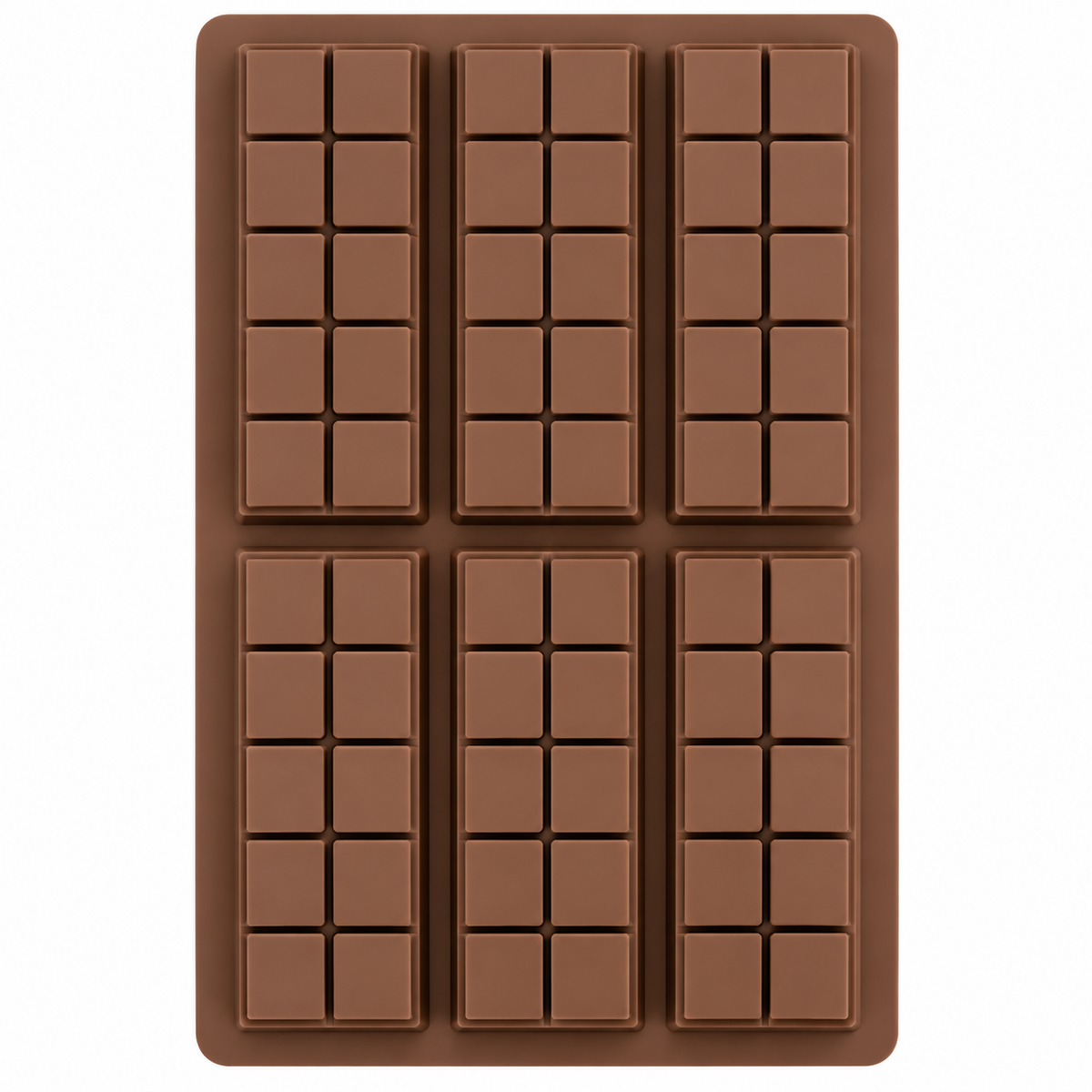 Silicone Chocolate Bar Mold   Break-Apart Candy Bar Mold
