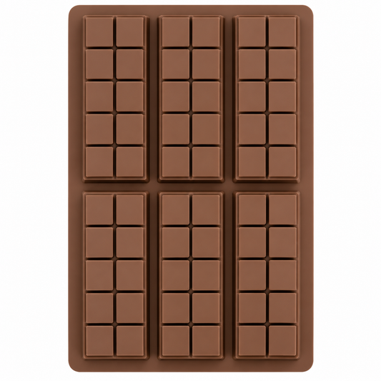 Silicone Chocolate Bar Mold   Break-Apart Candy Bar Mold