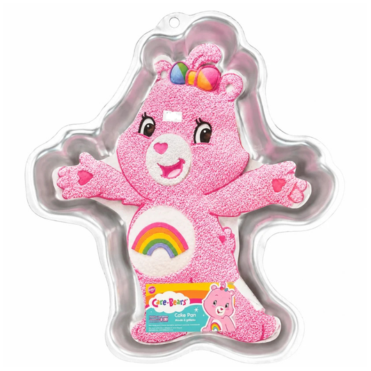 Wilton Care Bears Cheer Bear Cake Pan 2005 New w/ Insert Vintage Aluminum