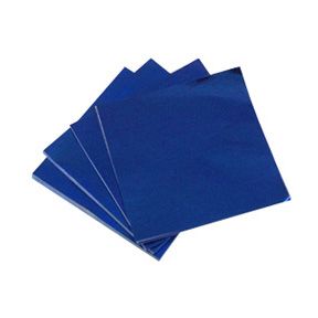 Foils 3in x 3in Dark Blue 125pk