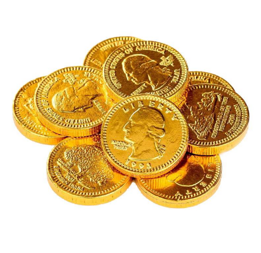 Chocolate Gold Coins – Leprechaun Candy Treats
