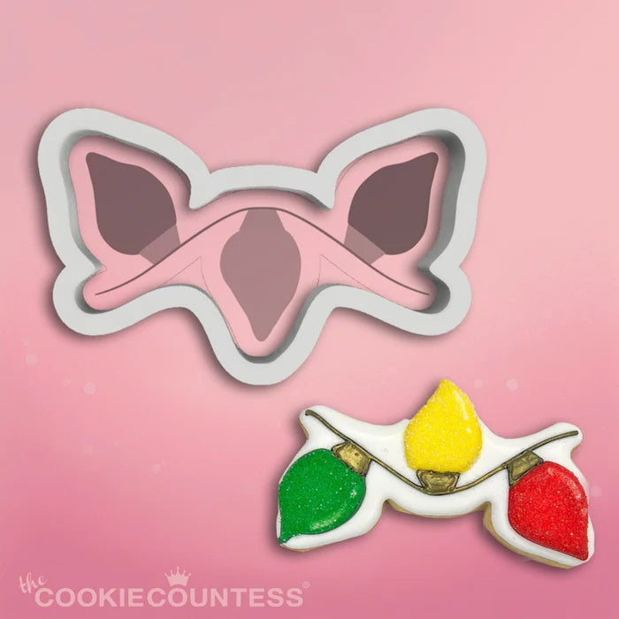 Christmas Lights Cookie Cutter