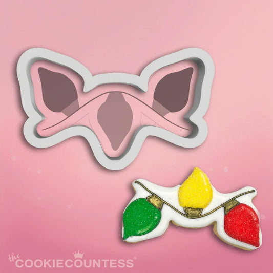 Christmas Lights Cookie Cutter