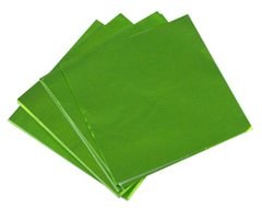 Foils 6in x 6in Chartreuse 125 pkg