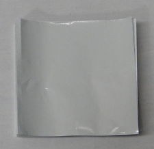 Foils 4in x 4in White 125 pkg