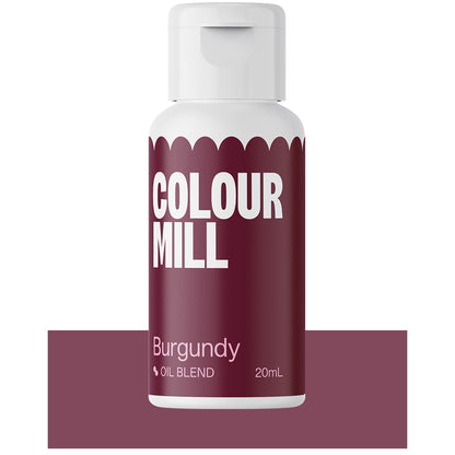 Colour Mill Oil Based Food Coloring 20ml Burgundy