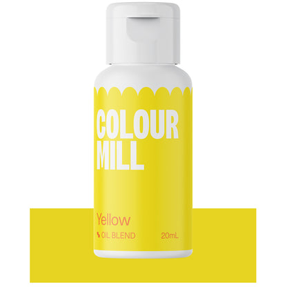 Colour Mill Oil Based Food Coloring 20ml Yellow