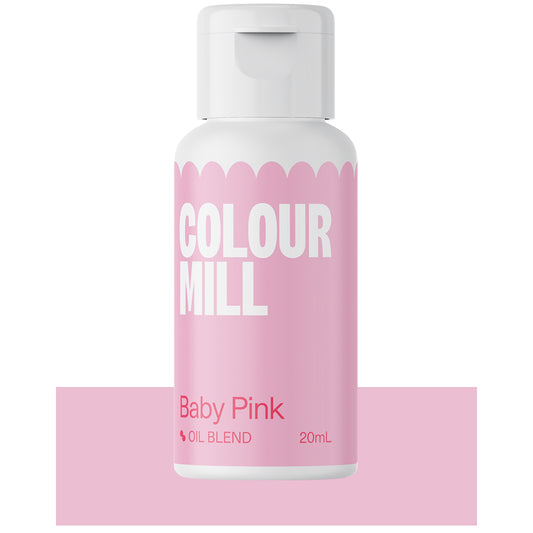 Colour Mill Oil Based Food Coloring 20ml Baby Pink