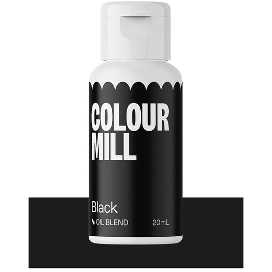 Colour Mill Oil Based Food Coloring 20ml Black
