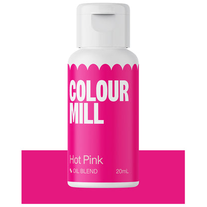 Colour Mill Oil Based Food Coloring 20ml Hot Pink