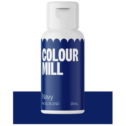 Colour Mill Oil Based Food Coloring 20ml Navy