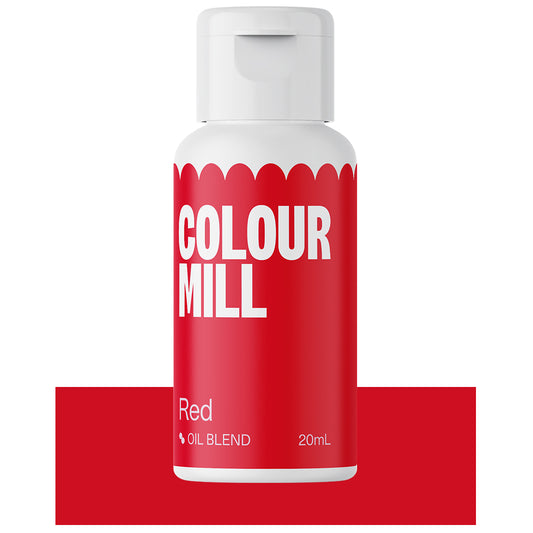 Colour Mill Oil Based Food Coloring 20ml Red