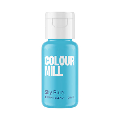 Colour Mill Edible Food Paint – Sky Blue (20mL)