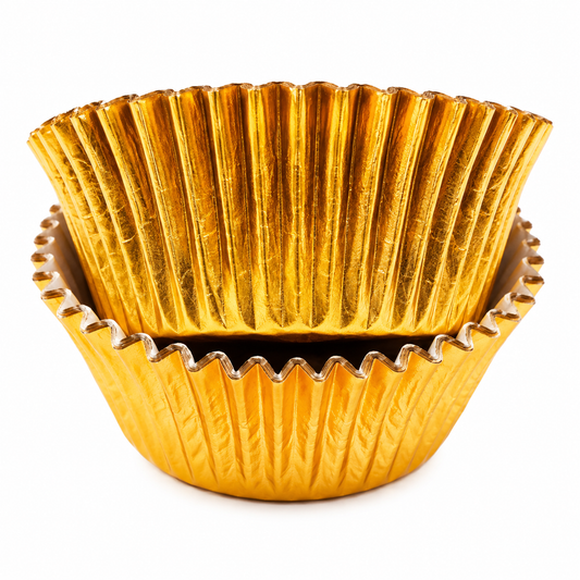 Copper Foil Standard Cupcake Liners 60 Count