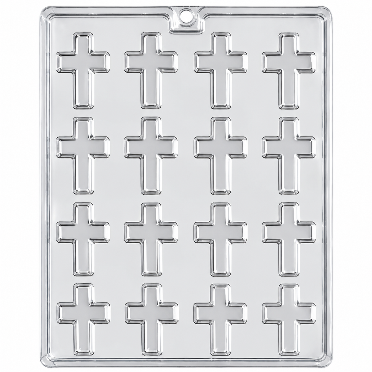 Mini Cross Chocolate Candy Mold – 16 Cavity