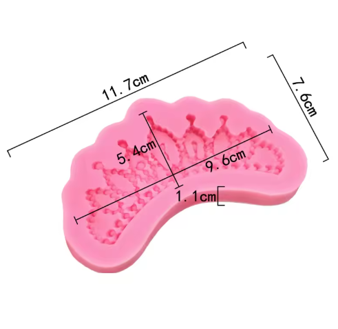 Crown Silicone Fondant & Chocolate Mold