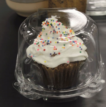 Jumbo Cupcake Clamshell Holder