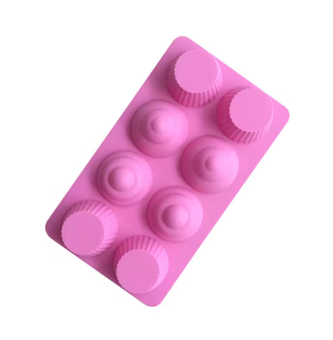 Cupcake Chocolate Mold 2-Part Silicone Mold