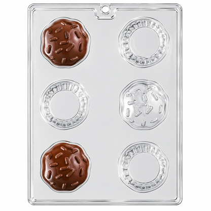 3D Cupcake Chocolate Candy Mold