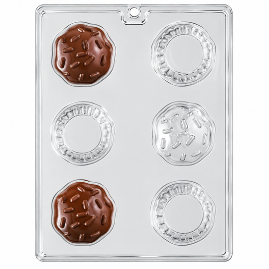 3D Cupcake Chocolate Candy Mold