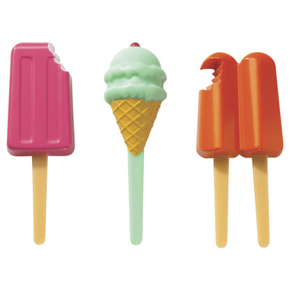Summer Ice Cream Cupcake Picks | DecoPics® Cool Treats Cake Decorations 12 Count