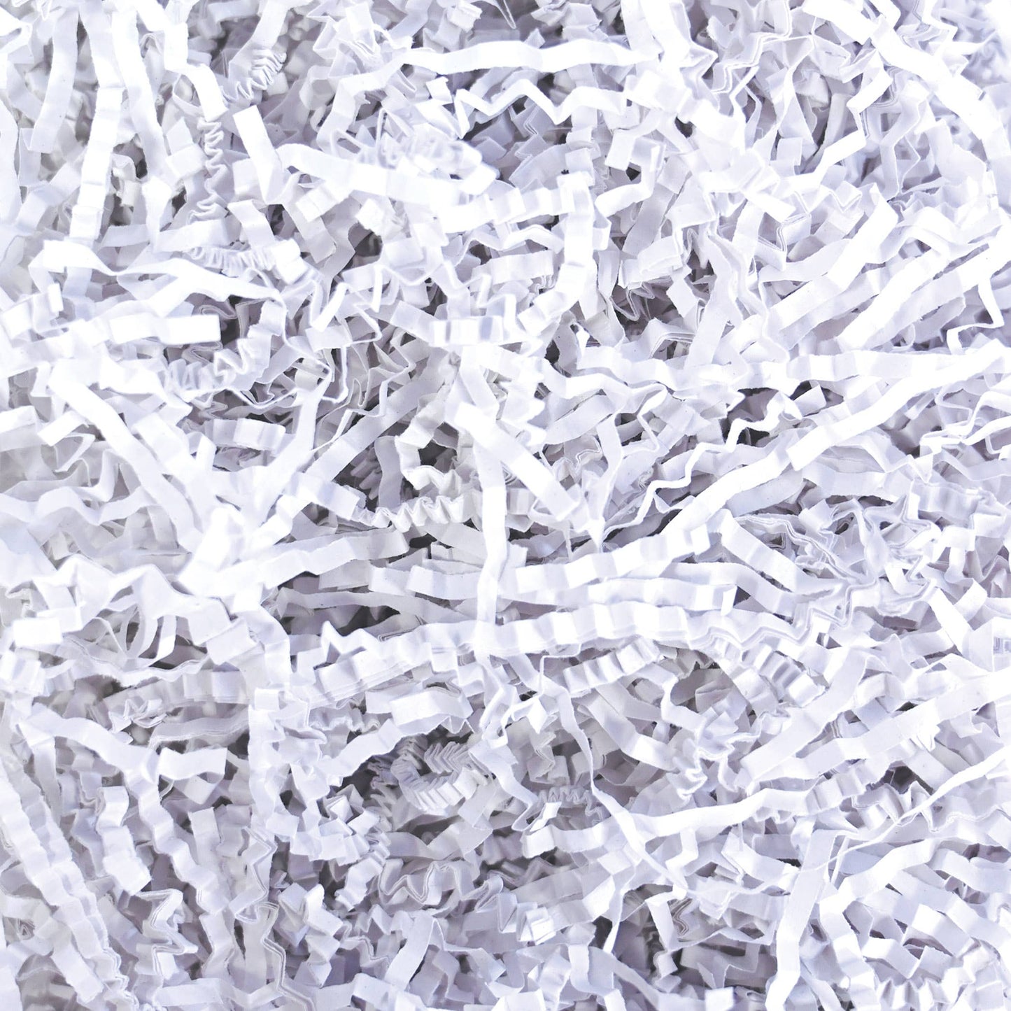 White Crinkle Paper Shreds 2 oz Bag