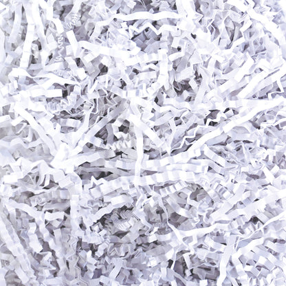 White Crinkle Paper Shreds 2 oz Bag
