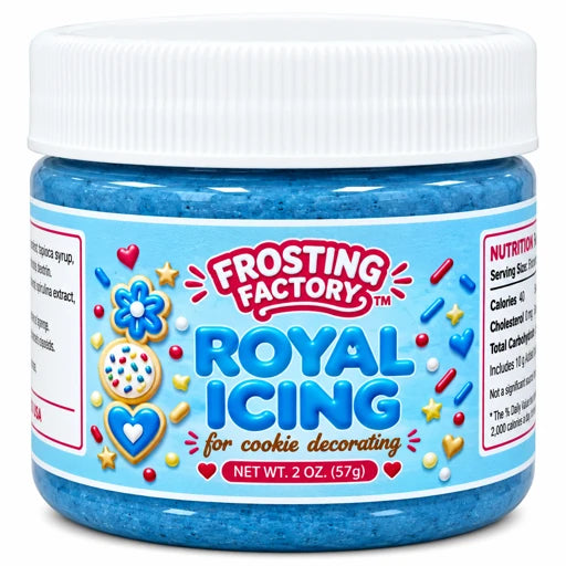 All Natural Blue Cookie Icing by Frosting Factory 2 oz