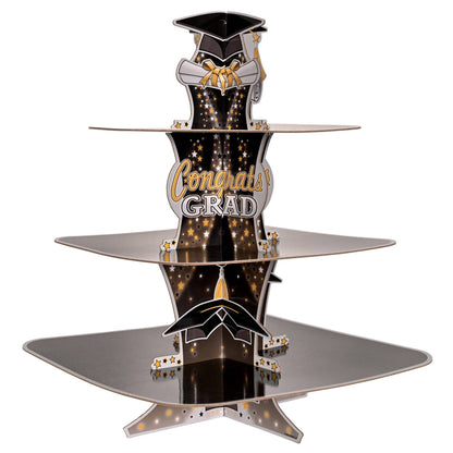 Cupcake Stand for Graduations 3 Tiered