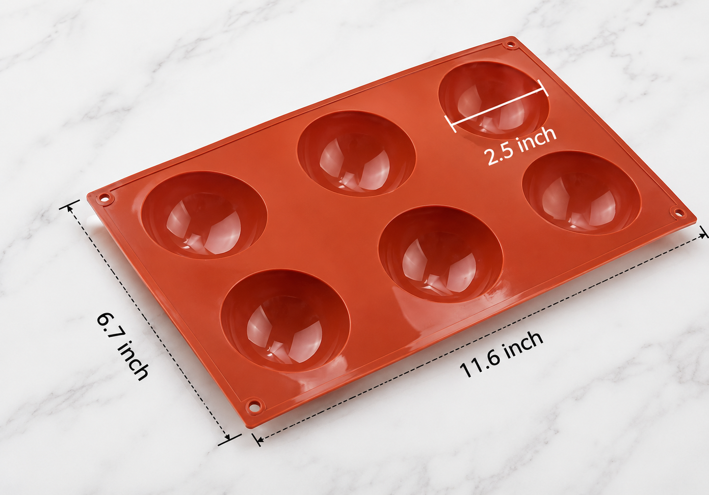 Large Dome Chocolate Silicone Mold