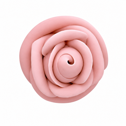 Mauve Rose Large Icing Topper 2in 2-Count